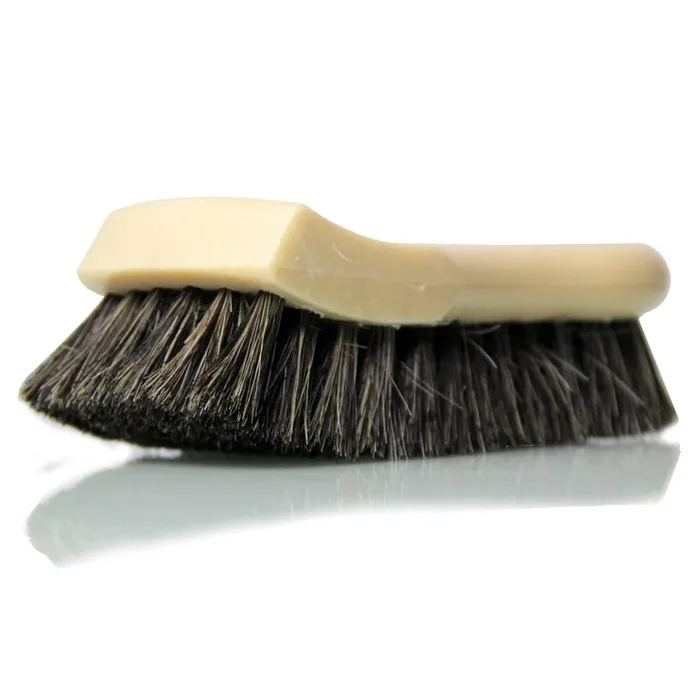 Chemical Guys Acc_S95 Long Bristle Horse Hair Leather Cleaning Brush For Car Interiors, Furniture, Sneakers, Boots, And More (Wo
