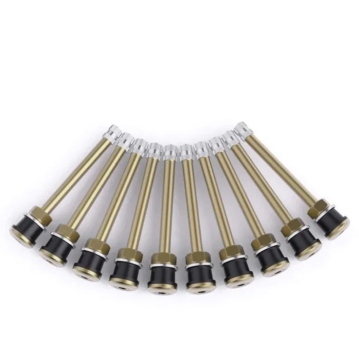 Ckauto Tr572 Brass Commercial 3-3/4 Valve Stems For Rim F.625‘‘ (10 Pack)