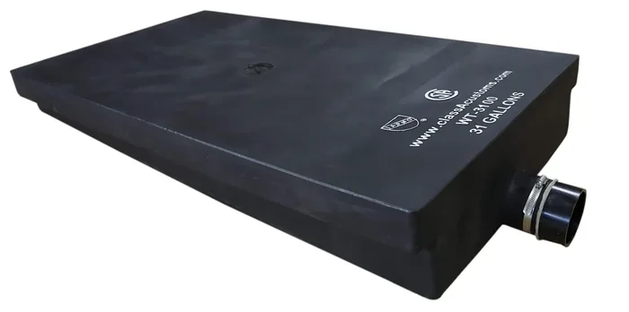 Class A Customs 31 Gallon Rv Waste Black Water Holding Tank Wt-3100