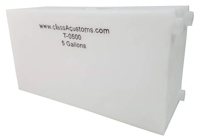 Class A Customs T-0500 One (1) 5 Gallon Rv Fresh And Gray Water Holding Tank Rv Concession