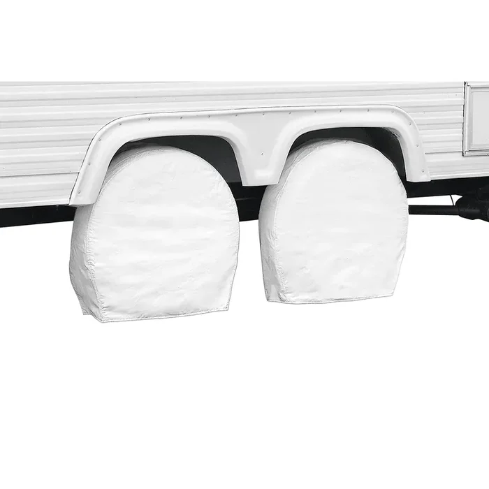 Classic Accessories 76240 Rv Wheel Cover, Motorhome Trailer Camper Van, Heavy-Duty Vinyl, Universal Fit, Polyester, Camper Trave