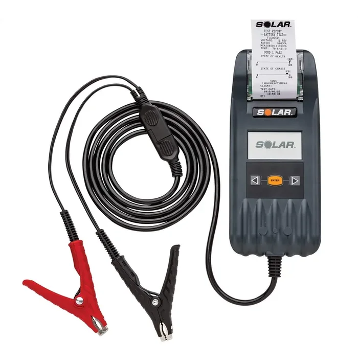 Clore Automotive Solar Ba327 20-2000 Cca Electronic Battery And System Tester With Printer, One Size, Factory