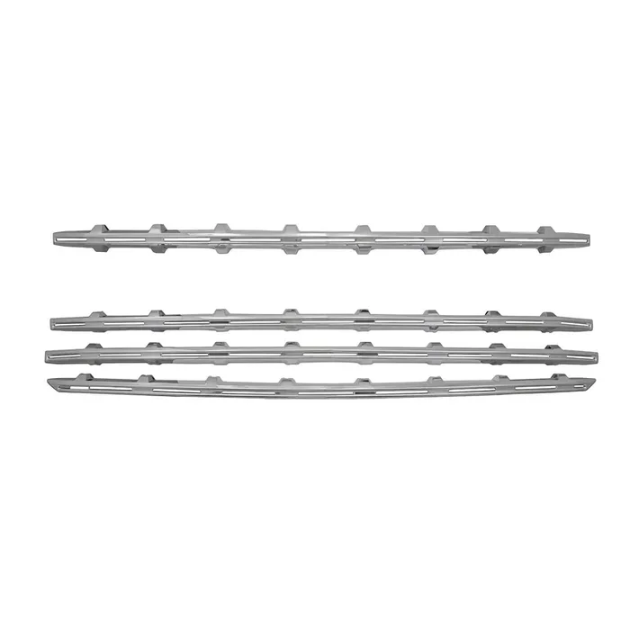 Coast2Coast – C2Cgi157 – Grille Overlay; 4 Piece; Chrome