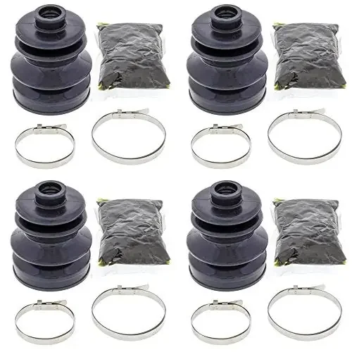 Complete Rear Inner & Outer Cv Boot Repair Kit For Arctic Cat 400 Fis 4X4 W/At 2003-2008 All Balls