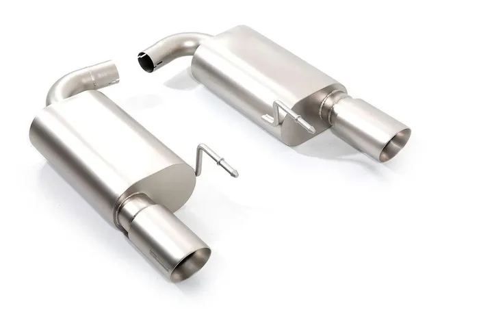CP-E FDAE00005P 3″ Axle Back Exhaust System – Polished Tips (2015-2019 2.3L Ecoboost Mustang)