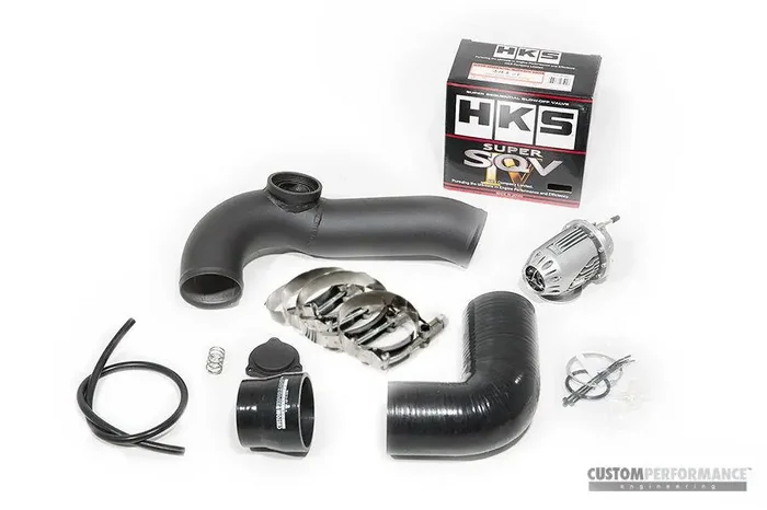 CP-e Ford Focus ST Exhale™ HKS SSQ BOV Kit (Race Red Pipe)