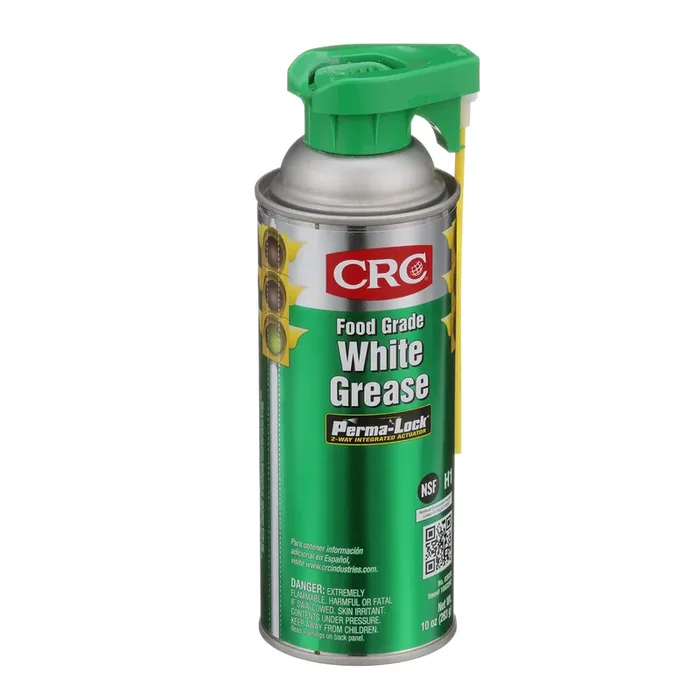 Crc Food Grade White Grease, 10 Wt Oz, 03038