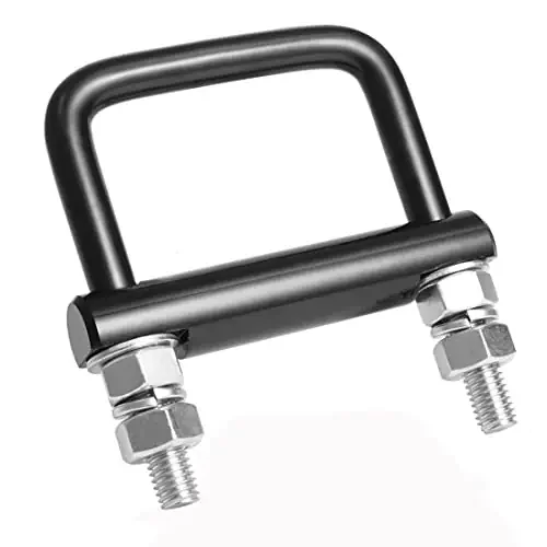 Czc Auto Hitch Clamp Anti-Rattle Stabilizer 2 Inch Hitch Tightener Clamp For Hitch Cargo Carrier Bike Rack Trailer Ball Mount