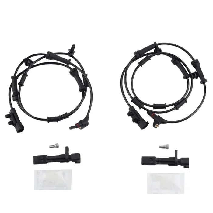 Dasbecan Front And Rear Abs Wheel Speed Sensor Compatible With Jeep Wrangler 3.6L 2012-2017,Jeep Wrangler 3.8L 2007-2011 Replaces 68003281Aa 68003281Ac 52060156Ad 52125003Aa (Pack Of 4Pcs)