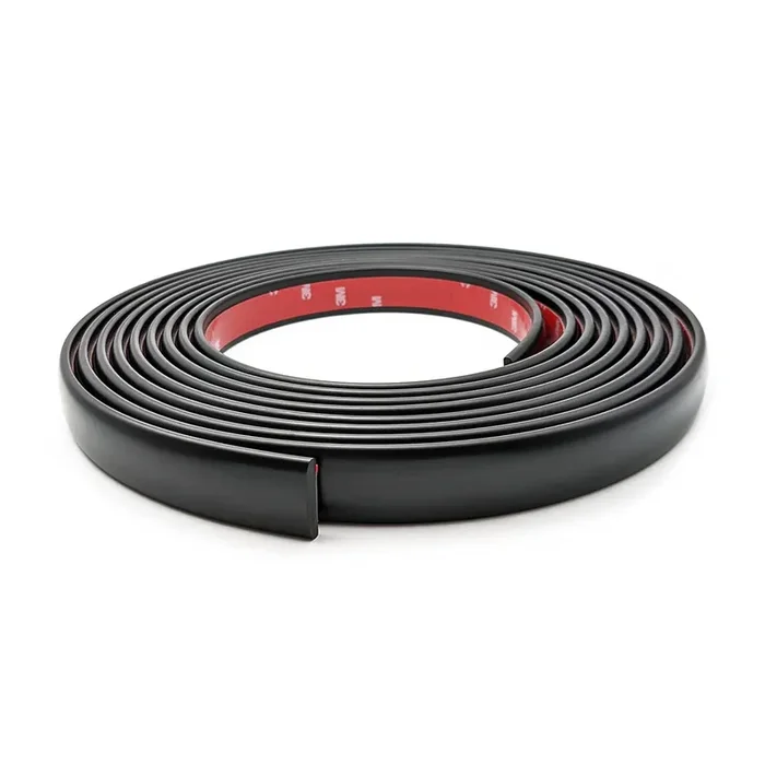 Dawn Enterprises, Inc. Es12618-Pk Universal Fit Matte Black Body Side Molding Trim Pack 18‘ Protection For Cars, Trucks, Vans, And More
