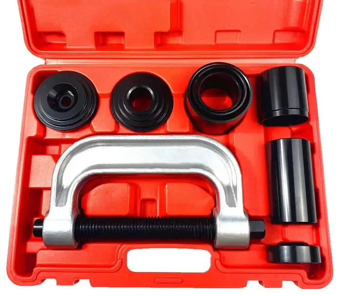 Dha Heavy Duty Ball Joint Press Kit & U Joint Removal Tool With 4X4 Adapters For Most 2Wd And 4Wd Cars Light Trucks, Ball Joint