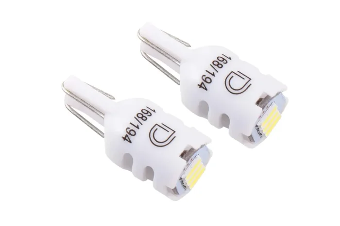 Diode Dynamics License Plate Leds Compatible With Ford F-150 2018-2024 (Pair), 194 Hp3 Cool White (6000K)