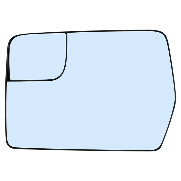 Driver Left Side Heated Mirror Replacement For 2011 2012 2013 2014 Ford F150 Blind Spot Mirror Glass – Side View Heated Convex Mirror Glass With Rear Holder Bl3Z-17K707-E