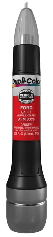 Dupli-Color Afm0396 Scratch Fix All-In-1 Exact-Match Automotive Touch-Up Paint – Ford Vermillion Red – 0.25 Oz. Paint Pen