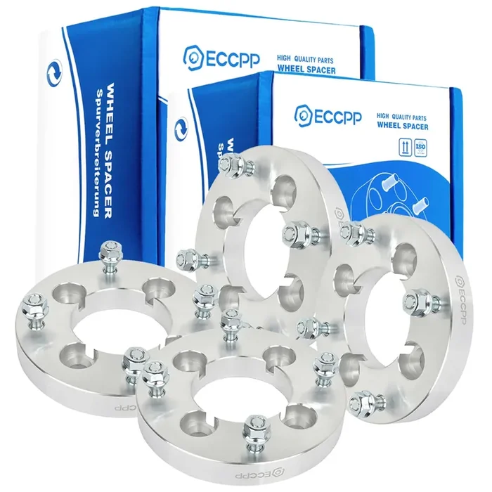 Eccpp 4Pcs 4 Lug 1‘ Wheel Spacers Adapters 4X110 To 4X137 10X1.25 74Mm Compatible With 2007-2016 For Rancher 420 2002-2007 For Eiger 400 2008-2017 For King Quad 400