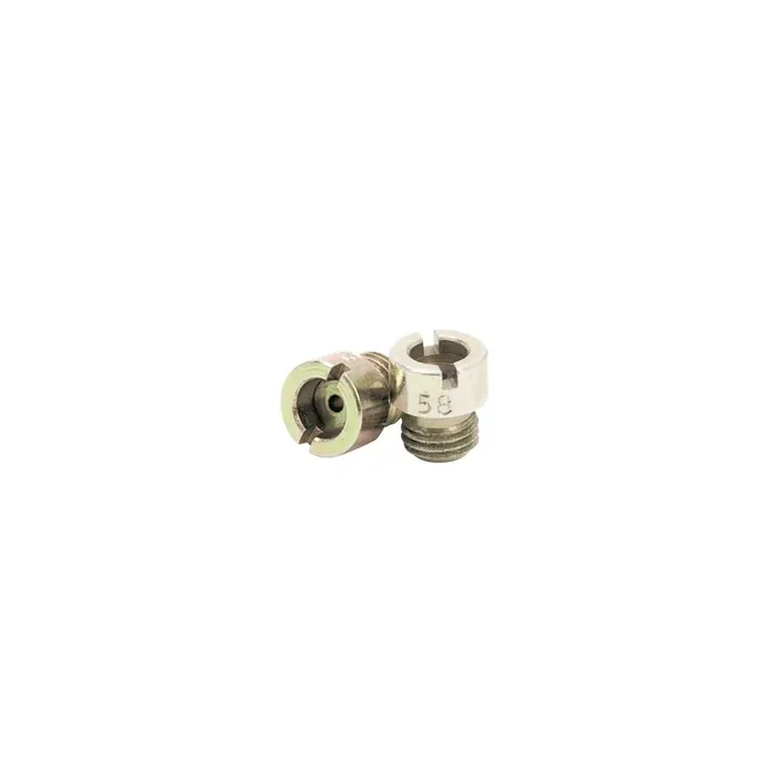 Edelbrock 12458 STD MAIN JET 1/4-32 THREAD PAIR 58
