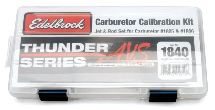 Edelbrock 1840 Edelbrock Thunder AVS Carburetor Calibration Kit for 1805 and 1806 Carburetors
