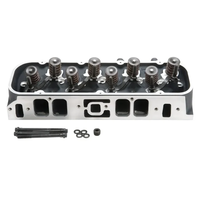Edelbrock 61555 CYL HEAD BBC MARINE PERFORMER RPM RECTANGULAR PORT COMPLETE