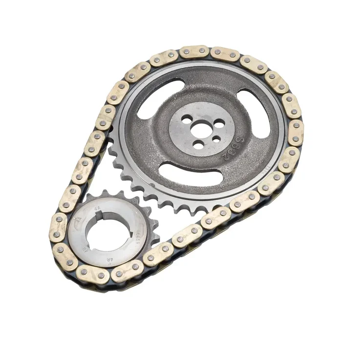 Edelbrock 7801 Performer-Link Adjustable True-Roller Timing Chain Set