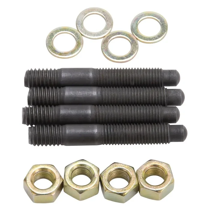 Edelbrock 8060 CARBURETOR STUD KIT (5/16-18 x 2) BLACK FINISH (SK-004453)