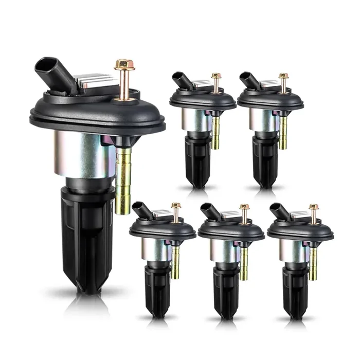 Ena Set Of 6 Ignition Coil Pack Compatible With Chevy Gmc Isuzu Hummer Saab Buick Trailblazer Envoy Rainer Colorado Canyon Ascender I-280 I-290 I-350 9-7X H3 2.8L 2.9L 3.5L 4.2L Replace Uf303 C1395