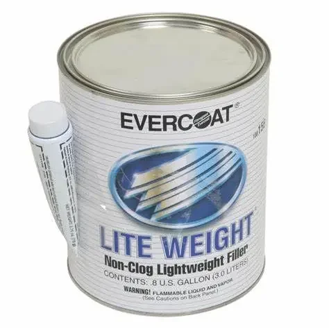 Evercoat Lite Weight Body Filler – Clog-Free Body Filler For Aluminum, Fiberglass & More – 128 Fl Oz
