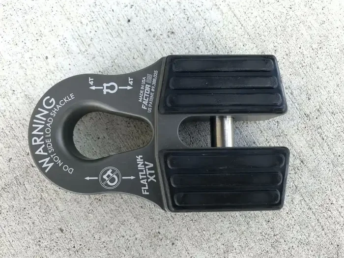 Factor 55 00070-04 Flatlink XTV (ATV And UTV) Winch Shackle Mount – Black