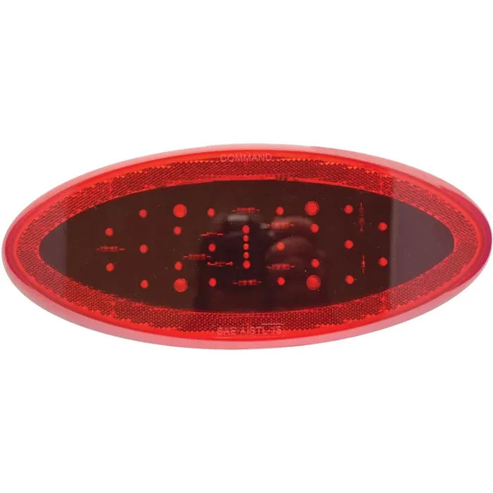 Fasteners Unlimited 003-85 Surface Mount Oval Elliptical Led Stop/Tail/Turn Light – Light Only