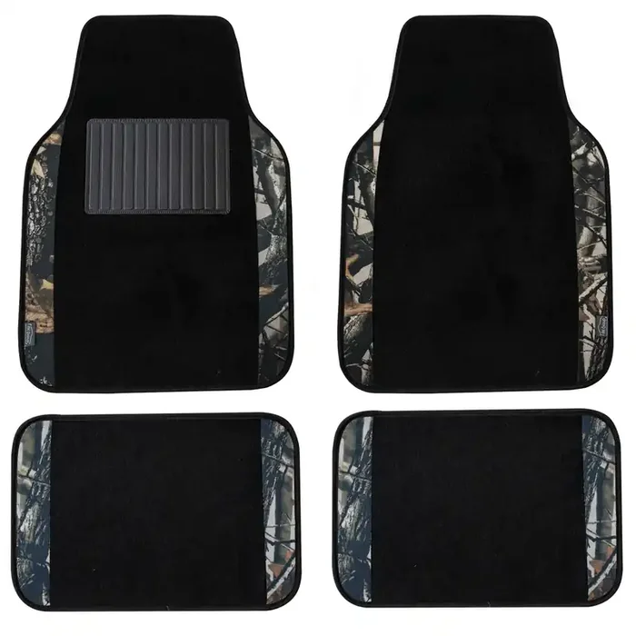 Fh Group Universal Fit Premium Carpet Automotive Floor Mats Fits Most Cars, Suvs, And Trucks With Driver Heel Pad, Full Set