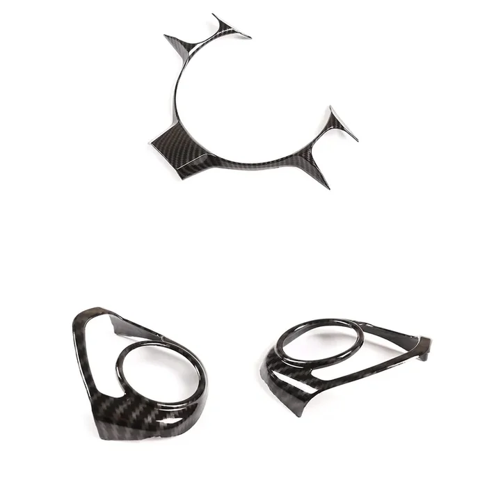 Fit For Toyota 86 Gt86 2022 And For Subaru Brz 2022 Steering Wheel Button Cover, Steering Wheel Panel Protection Frame Trim, Car
