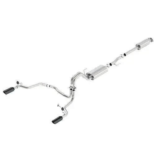 Ford Performance 2015-2016 F150 3.5L Ecoboost Sport Cat-Back System (Black Tips)