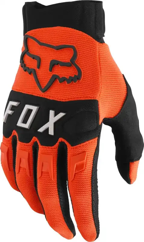 Fox Racing Men‘S Dirtpaw Motocross Glove, Fluorescent Orange, Large