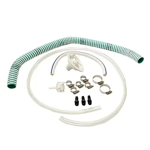 Fresh Water Tank Accessory Hose Connection Kit – Rv, Concession, Trailer, Camper