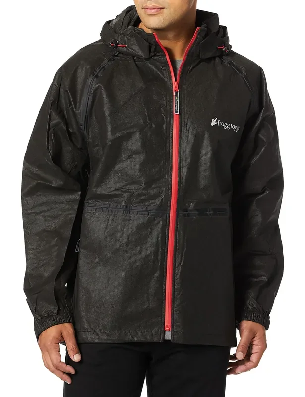 Frog Toggs Tte6038-01Xl Tekk Toad 2 Jacket, Black, Size X-Large
