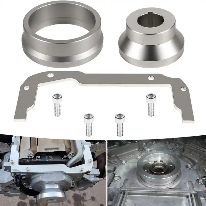 Front Timing Cover And Rear Cover Alignment Tool Seal Installer & Oil Pan Alignment Tool For Ls Series Engines 4.8 5.3 5.7 6.0 6