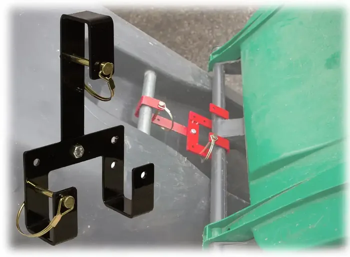 Garbage Commander The Original Can Couplers To Hook Multiple Wheeled Trash Containers – Proudly Made In America