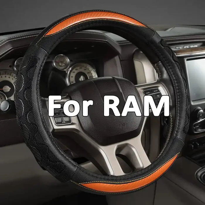 Giant Panda Steering Wheel Cover For Dodge Ram 1500 – Car Steering Wheel Covers For Dodge Ram 2500 3500 – Orange
