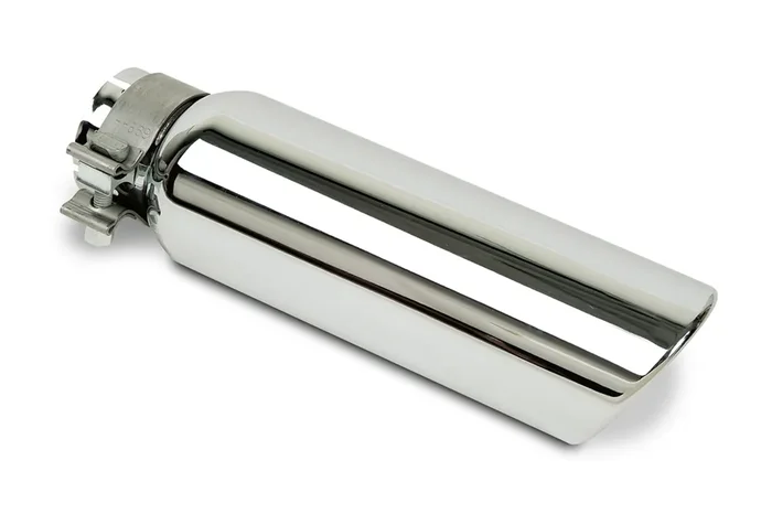 Go Rhino Exhaust Tip Stainless Steel, Chrome Grt4510 Fits 4‘‘ Diameter Exhaust Tubes
