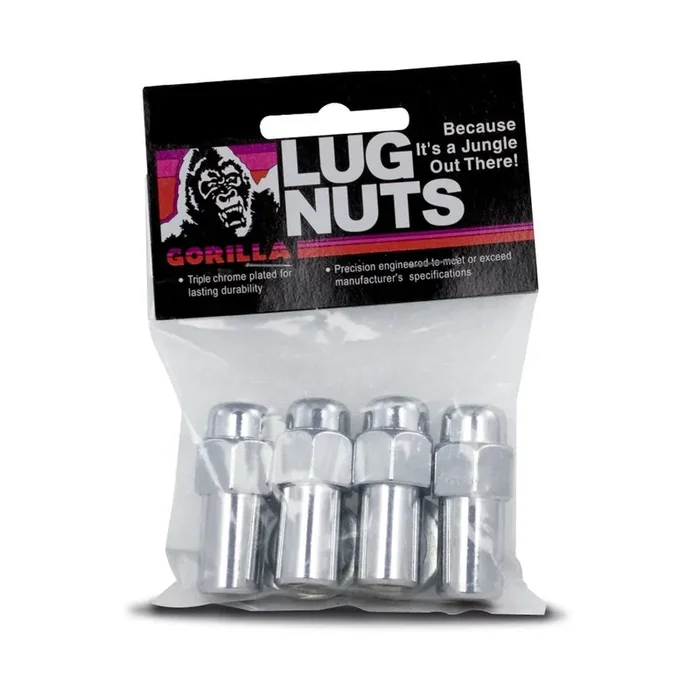 Gorilla Automotive 74187B Extended Mag Lug Nuts (1/2‘‘ Thread Size)