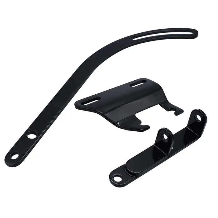 Gskmotor Black Alternator Bracket For Small Block Chevy Swp Sbc 283 305 327 350 Short Water Pump Drivers Side