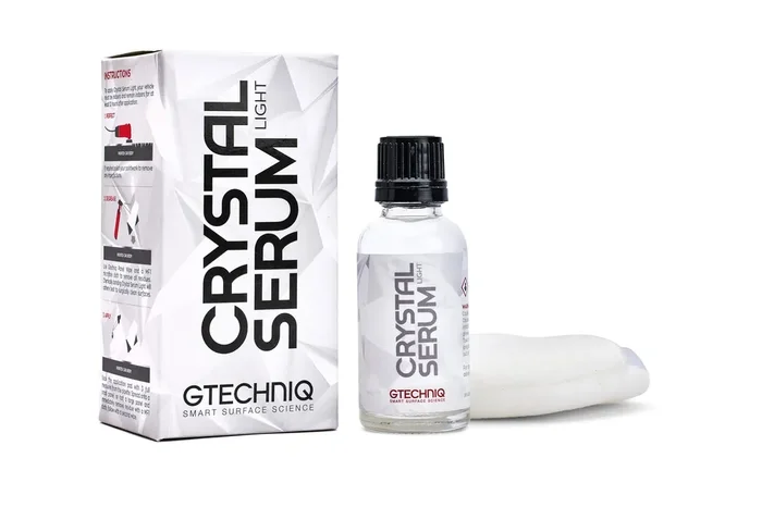 Gtechniq Crystal Serum Light 50Ml – Automotive Paint Protection – Beautiful, Durable Gloss, High End Performance Beading, Swirl