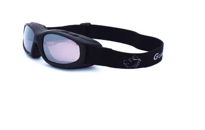 Guard-Dogs Evader I Matte Black Frame Plum Mirror/Clear 2 Lens Set W/Fogstopper