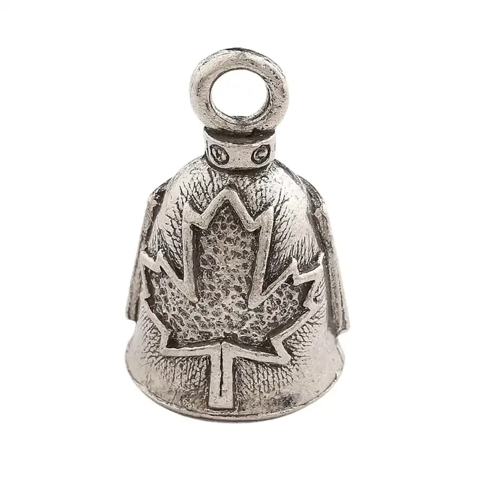Guardian Bell Maple Good Luck Bell W/Keyring & Black Velvet Gift Bag Motorcycle Bell Lead-Free Pewter