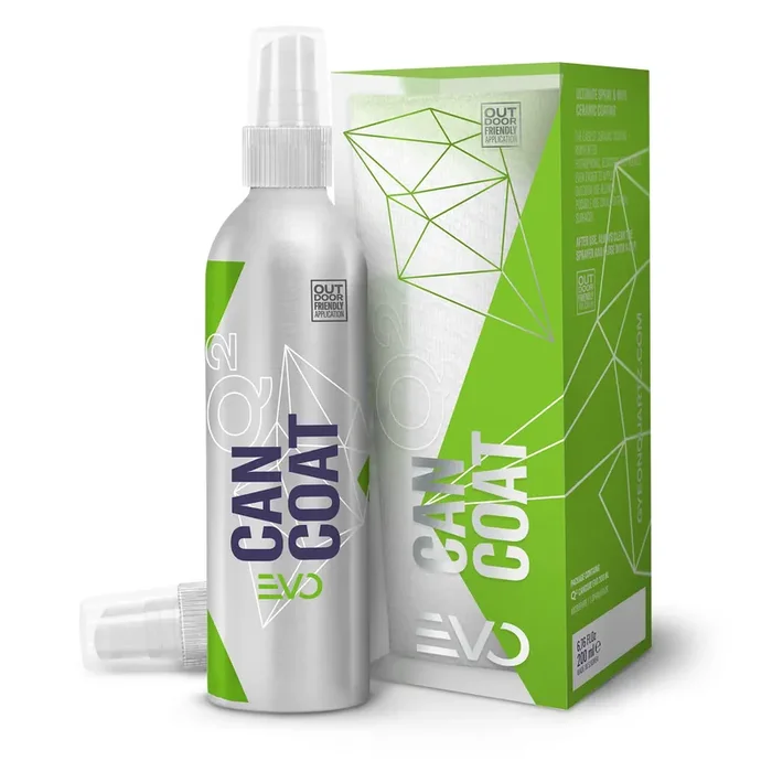 Gyeon Cancoat Evo 200Ml – Spray Ceramic Coating For Cars Can Be Used To Ceramic Coat Paint, Wheels, And Exterior Plastic Trim High Gloss Car Ceramic Coating