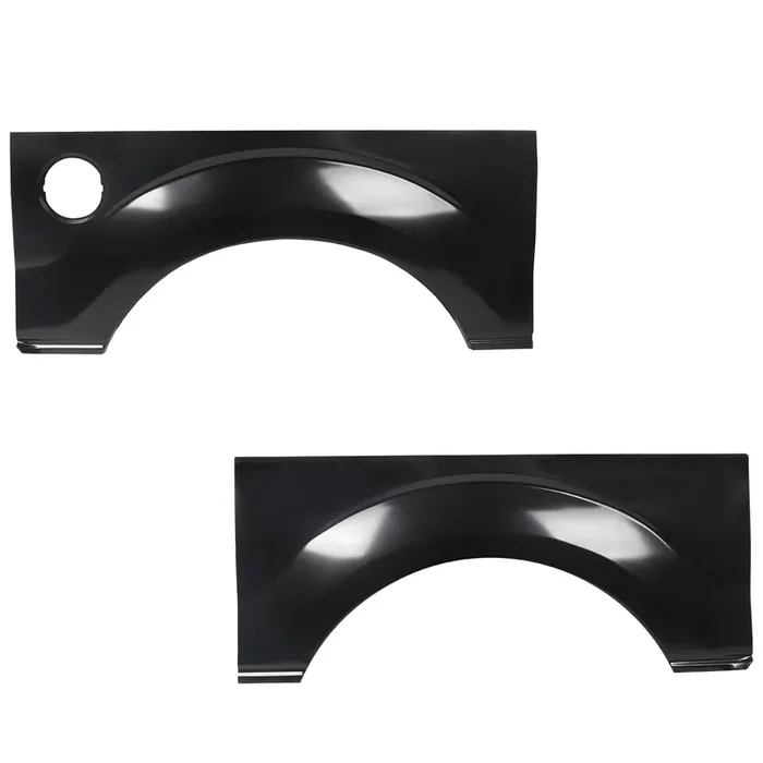 Hecasa Bed Wheel Arch Rust Repair Panel Compatible With 2009-2014 Ford F-150 F150 Ld W/O Molding Holes Rear Upper Quarter Patch Replacement Driver & Passenger Side