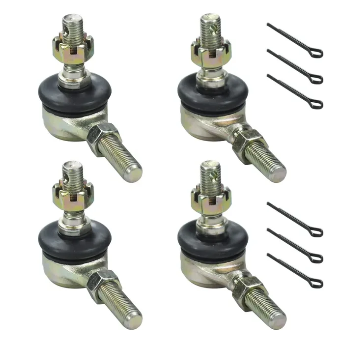 Holato 10-10Mm Left Right Tie Rod Ball Joint For 50Cc 70Cc 90Cc 110Cc 125Cc Tao Tao Atk 125 Coolster Baja Kazuma Roketa 4 Wheeler Atv Quad Go Cart Kart Pit Dirt Bike Moped Scooter Part