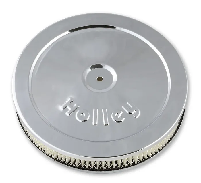 Holley – 120-145 Round Air Cleaner – 10‘‘ Chrome Holley