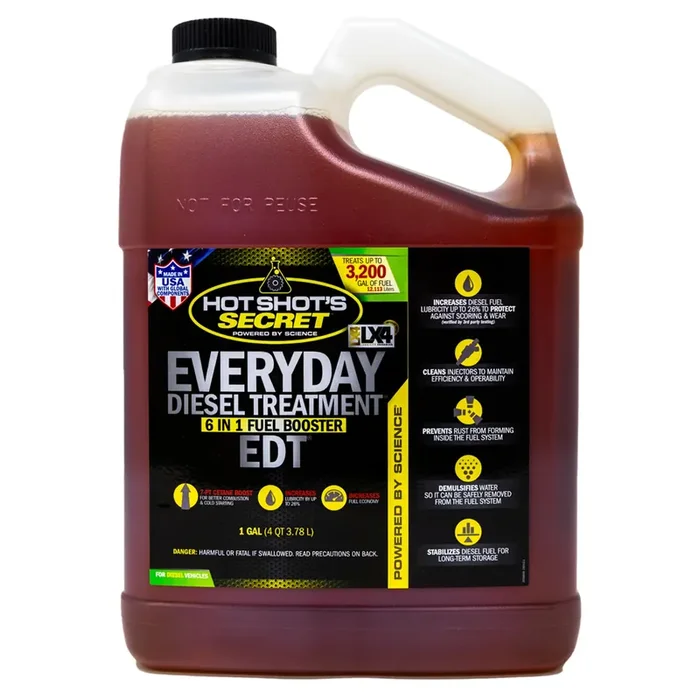 Hot Shot‘S Secret – Hssedt01G Everyday Diesel Treatment – Edt 1 Gallon – Treats Up To 3,200 Gallons