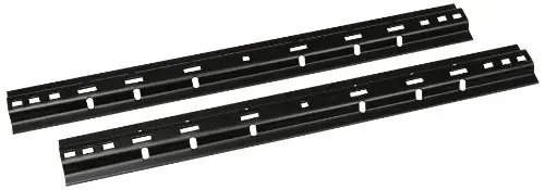 Husky 30686 Black Base Rail, (Box Of 2)