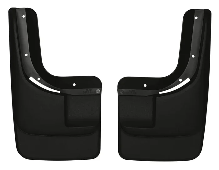 Husky Liners – Front Mud Guards 2004 – 2012 Chevrolet Colorado/Gmc Canyon W/O Flares, Front Set – Black, 2 Pc 56701